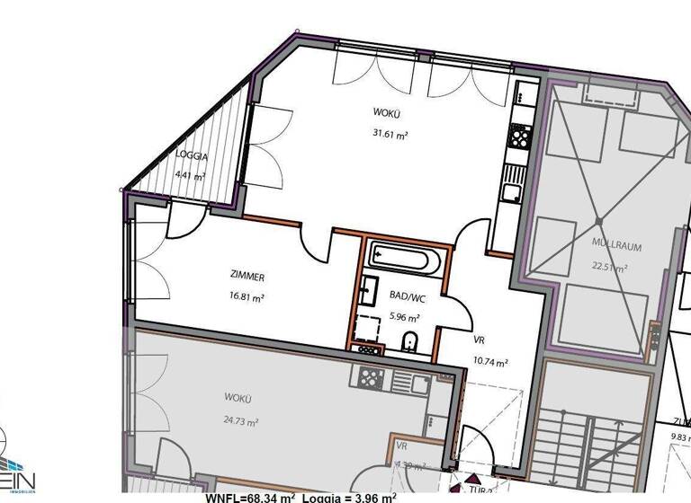 Wohnung zum Kauf 324.615 € 2 Zimmer 64,4 m² Süßenbrunner Platz Wien 1220