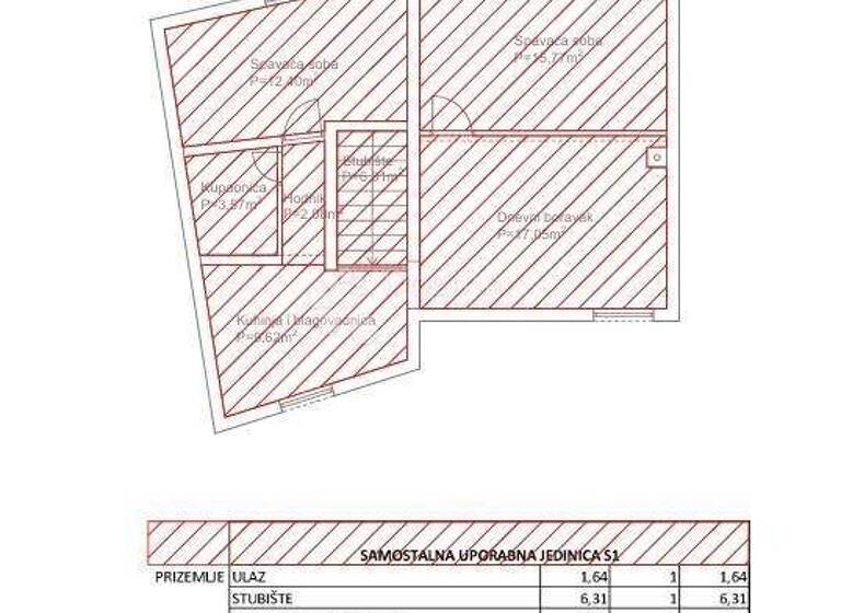 Wohnung zum Kauf 185.000 € 3 Zimmer 68 m² 1. Geschoss Biograd na Moru