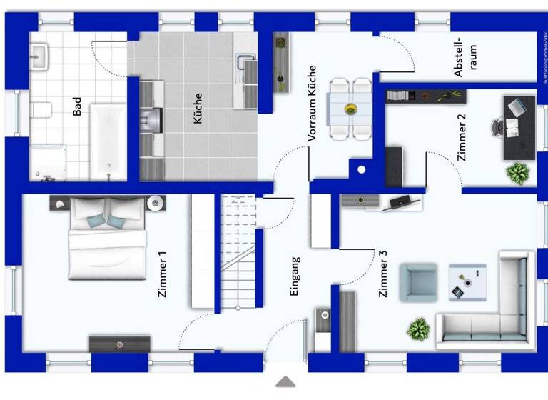 Einfamilienhaus zum Kauf 215.000 € 9 Zimmer 132 m² 727 m² Grundstück frei ab sofort Marktlustenau Kreßberg 74594
