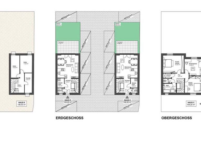 Doppelhaushälfte zum Kauf - Erstbezug 495.786 € 4 Zimmer 108,2 m² Obersdorf 2120
