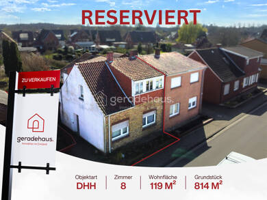 Doppelhaushälfte zum Kauf 199.000 € 7 Zimmer 119 m² 814 m² Grundstück Lingen Lingen 49809