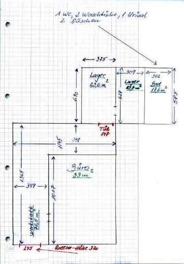 Lagerhalle zur Miete 680 € 170 m²<br/>Lagerfläche Schreppenberg Arnsberg 59821