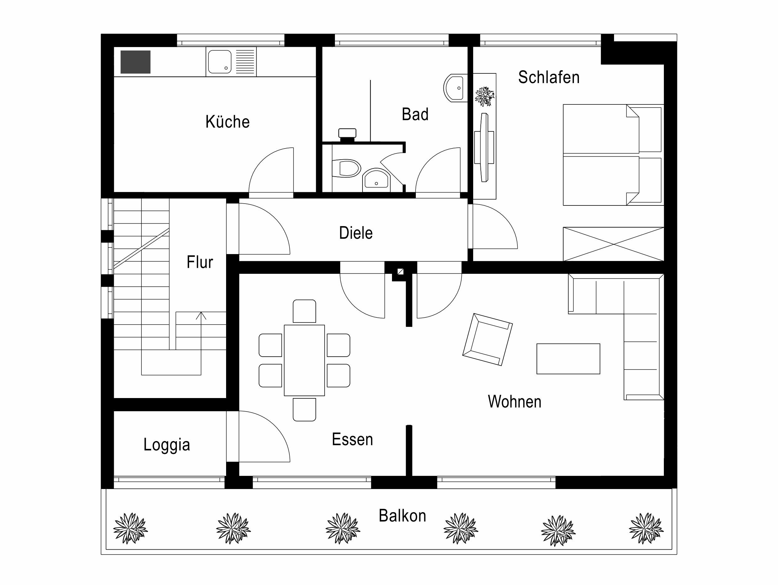 Wohnung zur Miete 700 € 3 Zimmer 76 m²<br/>Wohnfläche ab sofort<br/>Verfügbarkeit Heerstraße Bad Neuenahr Bad Neuenahr-Ahrweiler 53474