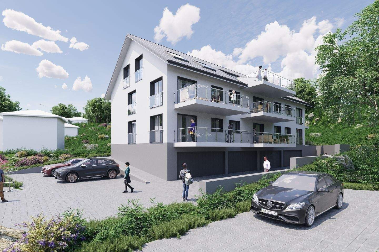 Immobilie in Bad Boll - Provisionsfrei & ZukunBad Boll: Moderne 2-Zimmer-Dachgeschosswohnung ohne Maklerkostenftssicher: KfW 40 3-Zimmer-Wohnung in sonniger Lage Bad Boll - Bild 4