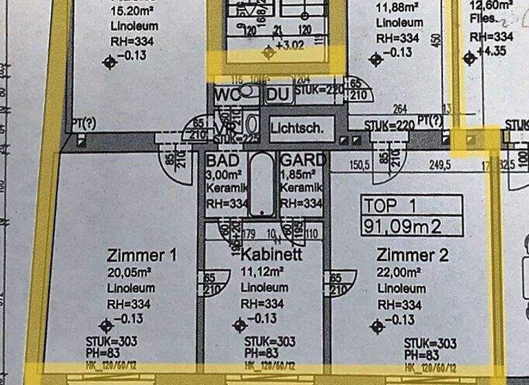 Wohnung zum Kauf 349.900 € 4 Zimmer 91,1 m² Neudorfer Straße Mödling 2340