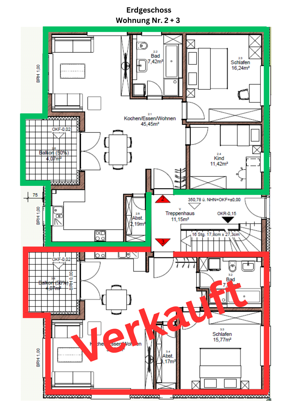 Immobilie in Igensdorf - Eigentumswohnungen mit Wärmepumpe und PV-Anlage in Igensdorf zu verkaufen - Bild 2