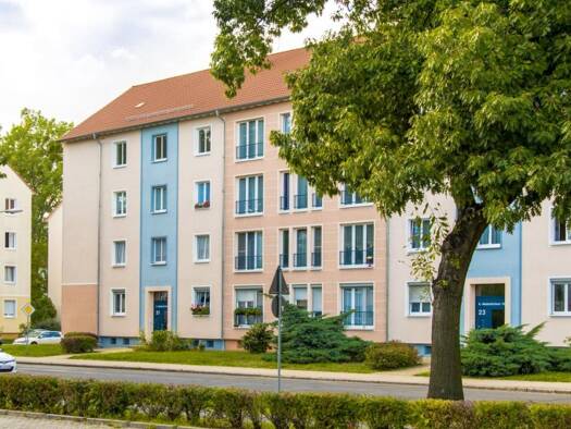 Wohnung zur Miete 337 € 2 Zimmer 54,4 m² 4. Geschoss Käthe-Niederkirchner-Straße 21 Hoyerswerda Hoyerswerda 02977