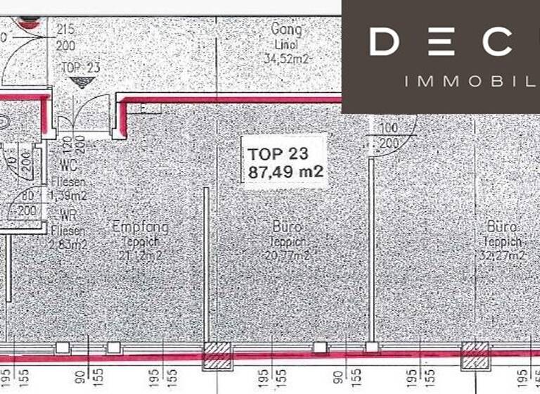 Büro zur Miete 10,50 € Wiener Neudorf 2351