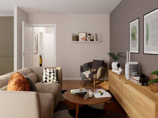 Terrassenwohnung zum Kauf - Neubau provisionsfrei 339.900 € 3 Zimmer 83,6 m² EG frei ab 01.11.2026 Fischerstraße 28 Zossen 15806