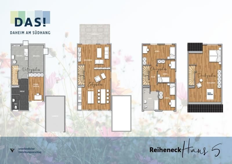 Reihenendhaus zum Kauf 799.800 € 6 Zimmer 168,6 m²<br/>Wohnfläche 396 m²<br/>Grundstück Wildsachsen Hofheim 65719