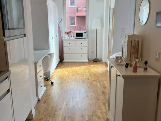 Studio zur Miete 848 € 1 Zimmer 25,6 m² Geschoss 2/5 frei ab 01.11.2026 Preußenstraße Milbertshofen-Am Hart München 80809