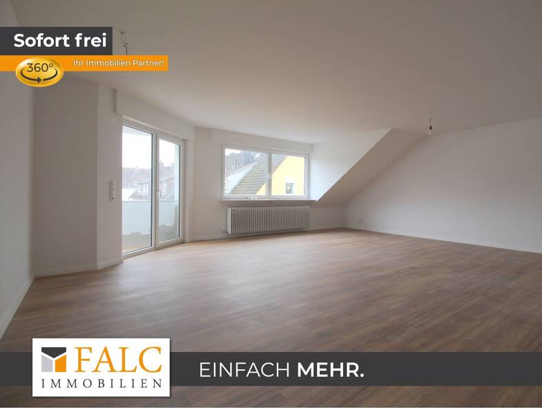 Wohnung zur Miete 1.220 € 4 Zimmer 106 m² Dachgeschoss, 2. Geschoss Bendorf Bendorf 56170