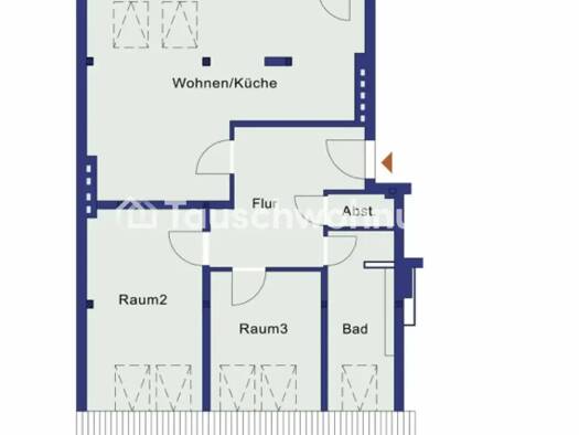 Wohnung zur Miete Tauschwohnung 739 € 3 Zimmer 70 m² 5. Geschoss Prenzlauer Berg Pankow 10407