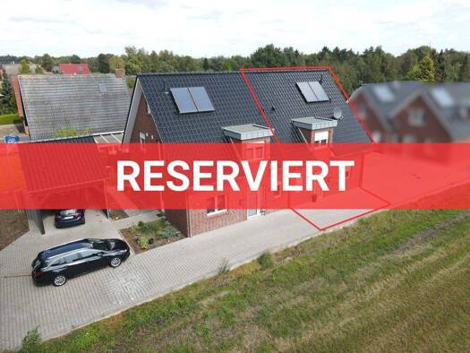 Doppelhaushälfte zum Kauf 289.950 € 4 Zimmer 124,1 m² 127 m² Grundstück Papenburg 26871