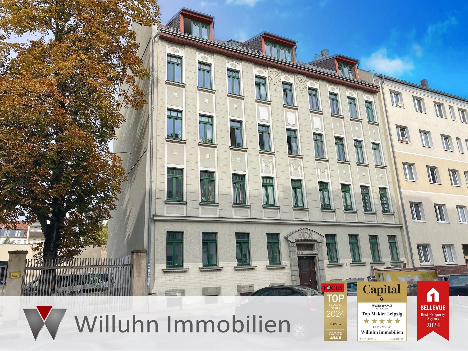 Wohnung zum Kauf 179.000 € 3 Zimmer 73,1 m²<br/>Wohnfläche EG<br/>Geschoss Gohlis - Mitte Leipzig 04157