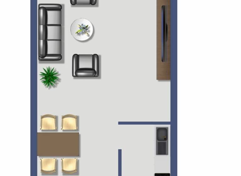 Wohnung zur Miete 750 € 1,5 Zimmer 54,3 m²<br/>Wohnfläche 2.<br/>Geschoss ab sofort<br/>Verfügbarkeit Bergseestraße 4 Bad Säckingen Bad Säckingen 79713