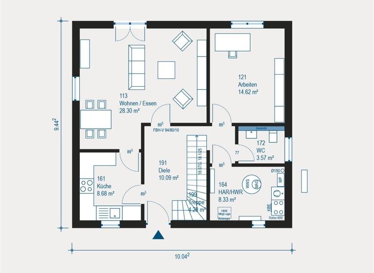 Haus zum Kauf 389.110 € 5 Zimmer 147,3 m² 700 m² Grundstück Bous 66359