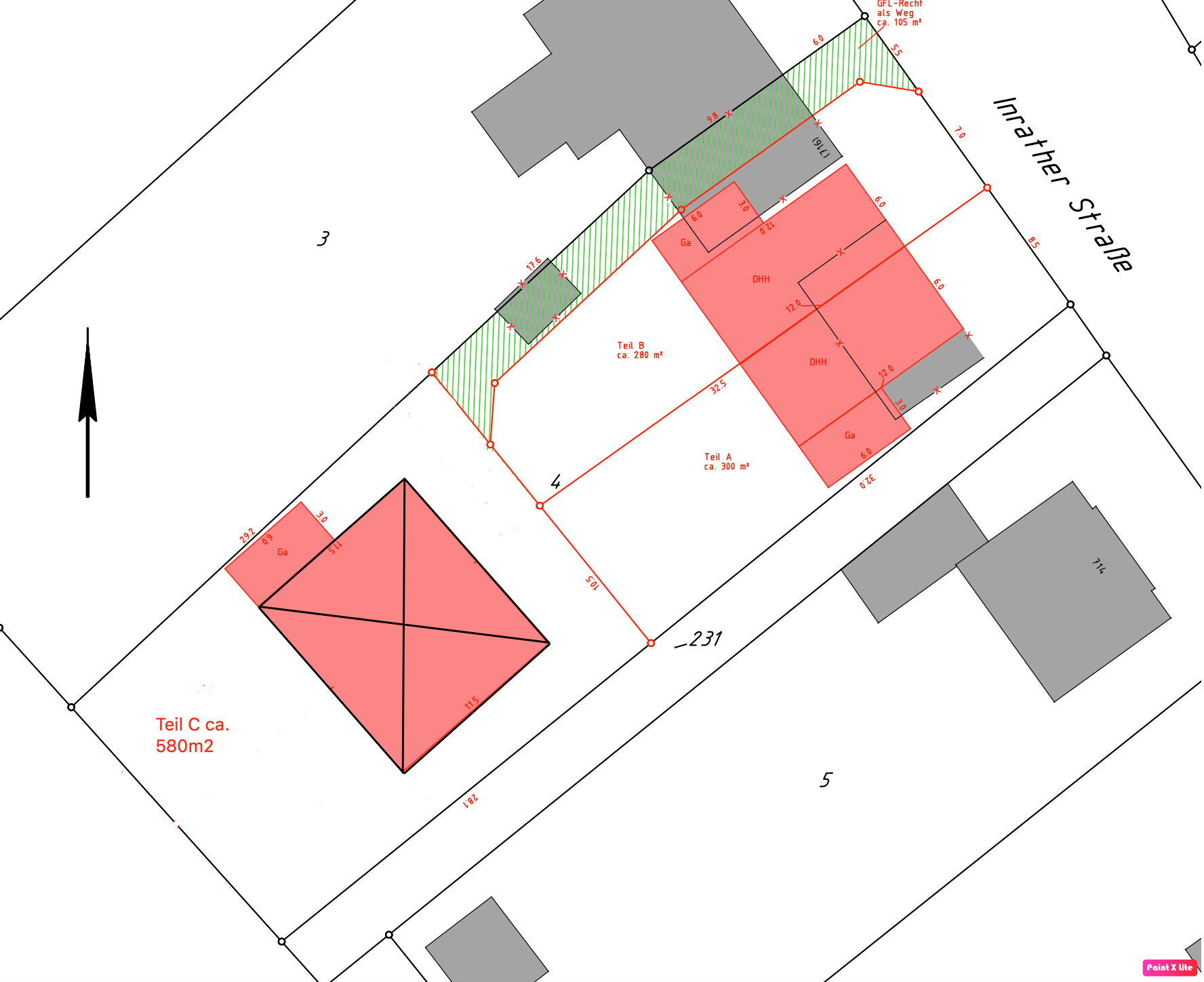 Grundstück zum Kauf provisionsfrei 90.000 € 300 m²<br/>Grundstück Inrath Krefeld 47803