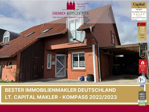Doppelhaushälfte zur Miete 949 € 4 Zimmer 107 m² 292 m² Grundstück Sternberg Sternberg 19406