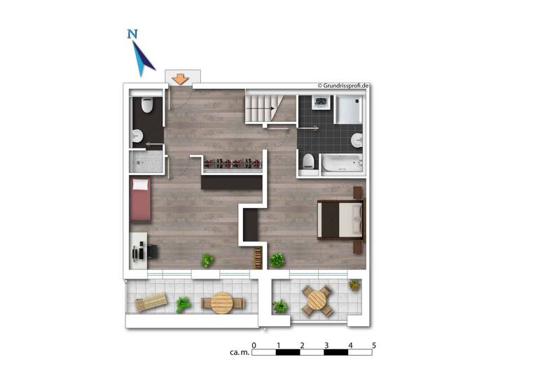 Penthouse zum Kauf 1.790.000 € 3,5 Zimmer 162 m²<br/>Wohnfläche Altstadt Konstanz 78462