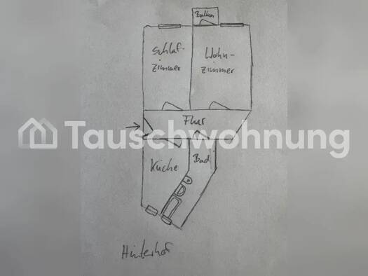 Wohnung zur Miete Tauschwohnung 740 € 2 Zimmer 62 m² 2. Geschoss Pankow Berlin 13187