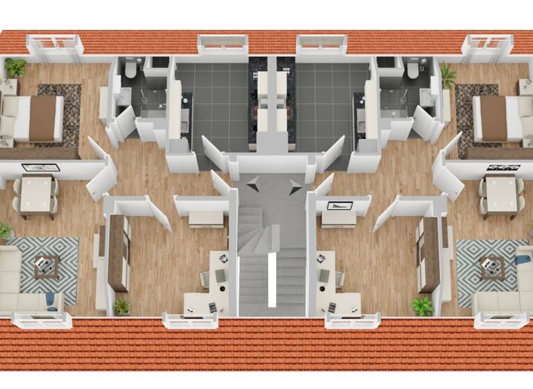 Wohnung zum Kauf 598.000 € 6 Zimmer 122 m²<br/>Wohnfläche Dachgeschoss<br/>Geschoss Mauritz - Mitte Münster 48145