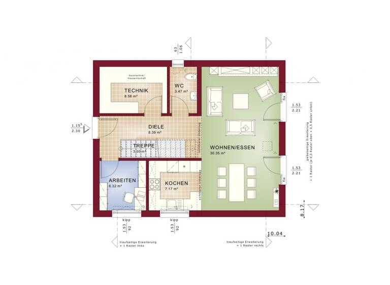 Einfamilienhaus zum Kauf provisionsfrei 410.715 € 5 Zimmer 134 m² 450 m² Grundstück Oberthal 66649