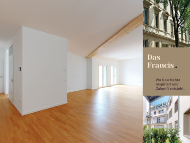 Wohnung zur Miete 1.595 € 2 Zimmer 103,5 m² 3. Geschoss Moningerstraße 11b Weststadt - Südlicher Teil Karlsruhe 76135