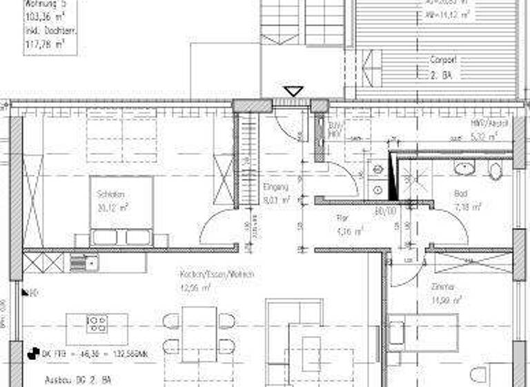 Wohnung zur Miete 1.440 € 3 Zimmer 117,8 m² frei ab 01.05.2026 Mehring 54346