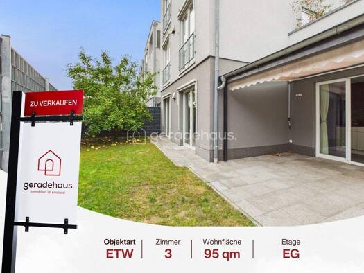 Wohnung zum Kauf 274.900 € 3 Zimmer 95 m² Lingen 49808