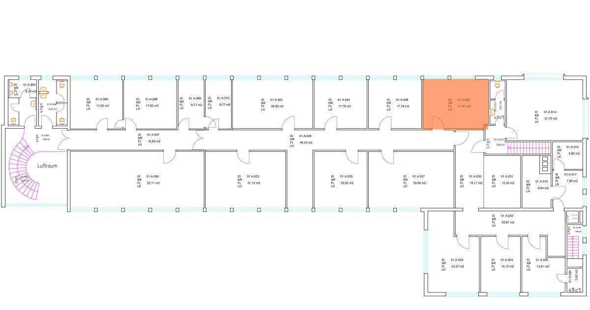 Bürofläche zur Miete 13,50 € 33,5 m²<br/>Bürofläche Tscheulinstr. 21 Teningen Teningen 79331