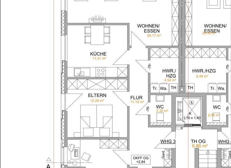 Wohnung zur Miete 950 € 3 Zimmer 98 m²<br/>Wohnfläche 01.09.2025<br/>Verfügbarkeit Esterfeld Meppen 49716