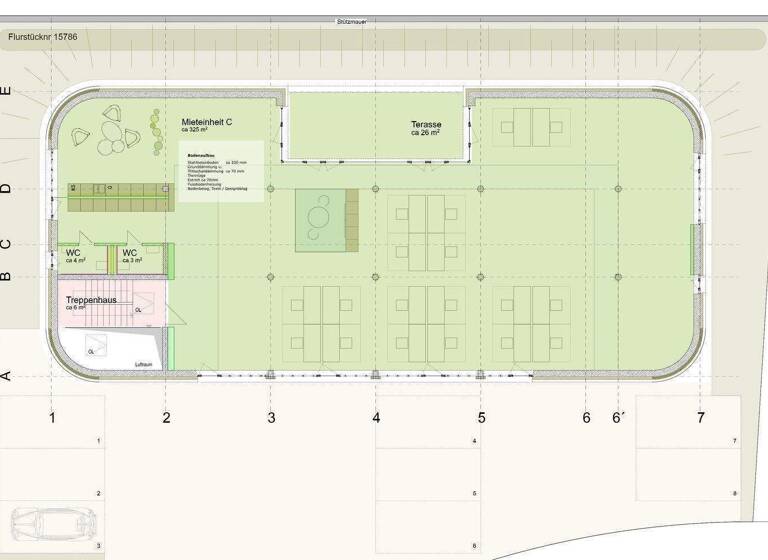 Büro zur Miete - Erstbezug 4.151 € 346 m² Bürofläche Hilzingen 78247
