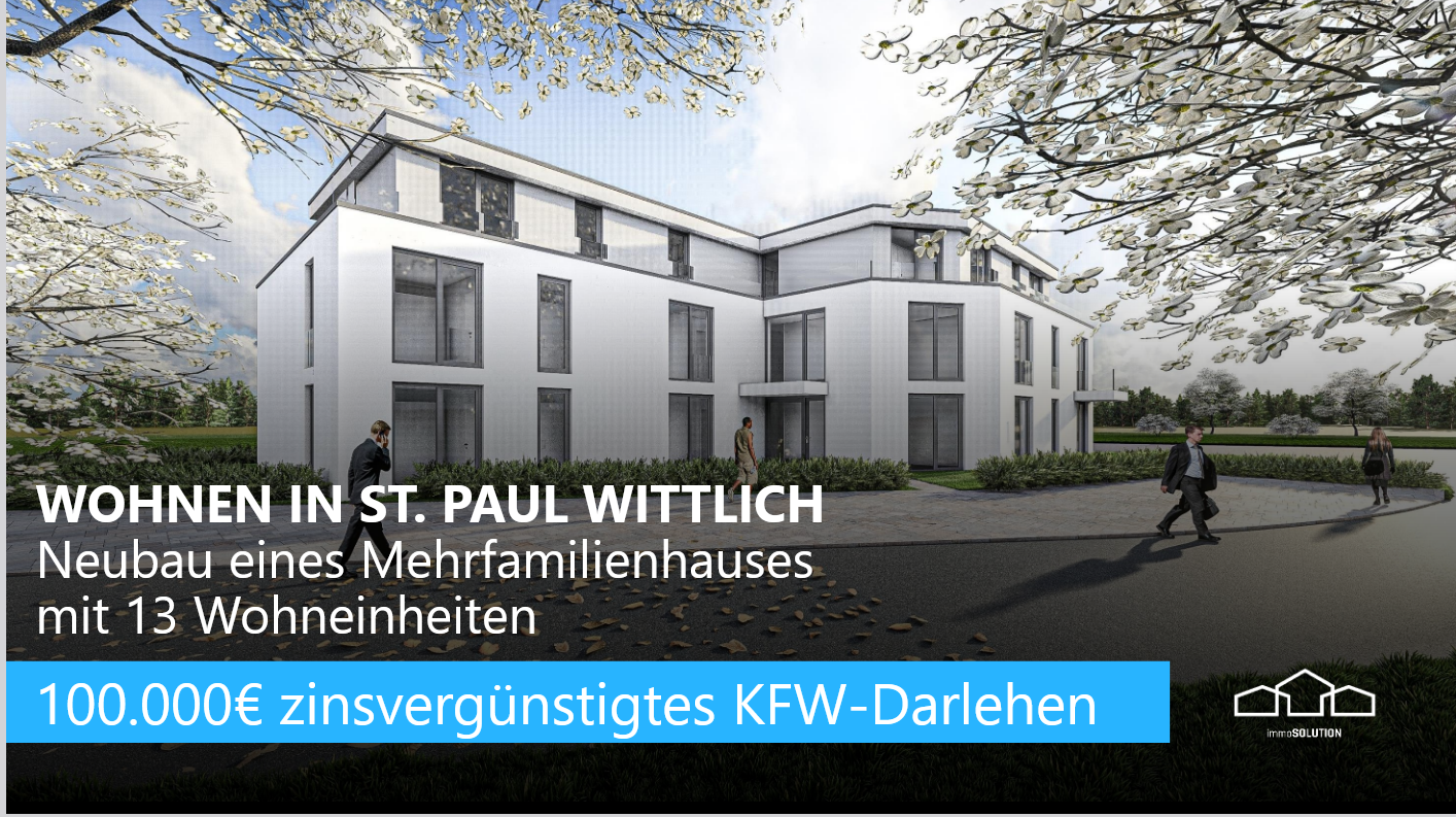 Modernes Penthouse 3ZKB, ab 0,01% 100.000€ KFW Darlehen.