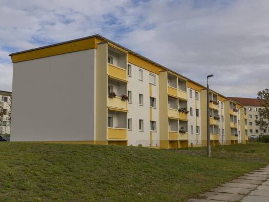 Wohnung zur Miete 405 € 2 Zimmer 50,7 m² 2. Geschoss Freitaler Straße 35 Pausitzer Delle Riesa 01589