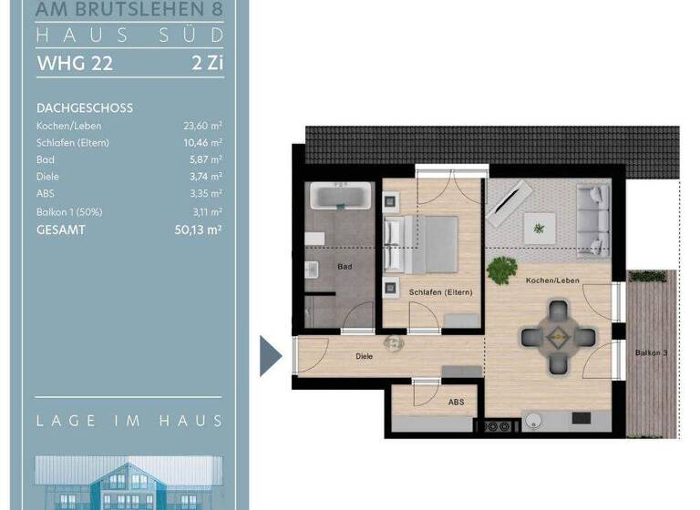 Wohnung zum Kauf 450.000 € 2 Zimmer 50,1 m² frei ab 01.06.2026 Königssee Schönau am Königssee 83471