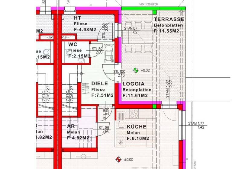 Reihenmittelhaus zum Kauf 437.860 € 4 Zimmer 134,1 m² Apetlon 7143