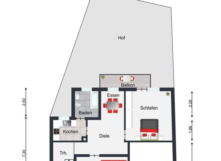 Mehrfamilienhaus zum Kauf 370.000 € 4 Zimmer 135 m² 189 m² Grundstück Wiesloch 69168