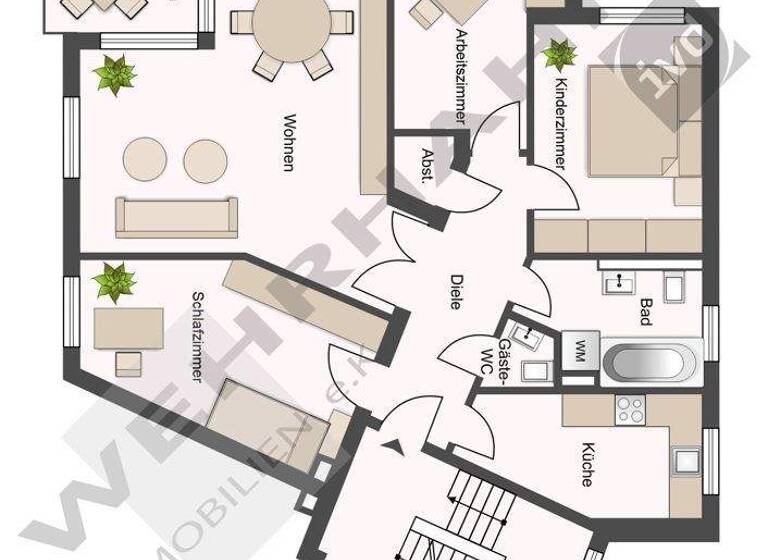 Wohnung zum Kauf 219.000 € 4 Zimmer 90 m² 1. Geschoss Itzstedt 23845
