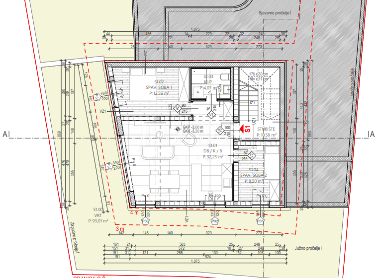 Wohnung zum Kauf 309.000 € 3 Zimmer Novi Vinodolski 51250