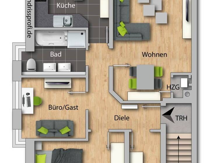 Wohnung zum Kauf 259.000 € 3 Zimmer 83 m² Vechta 49377