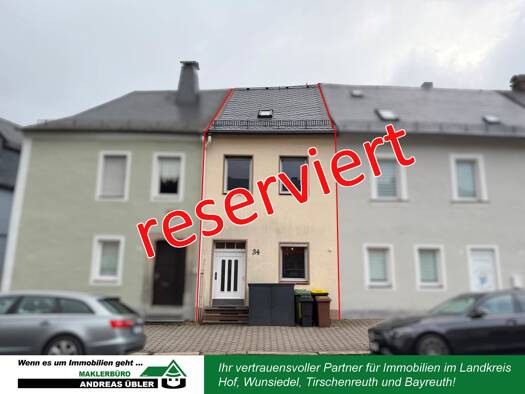 Reihenmittelhaus zum Kauf 119.000 € 4 Zimmer 133 m² 81 m² Grundstück Weißenstadt Bad Weißenstadt 95163