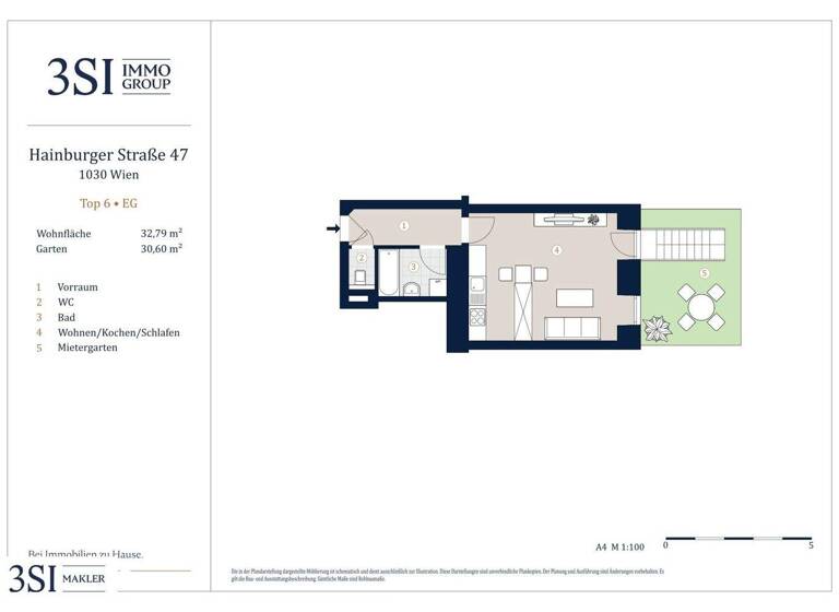 WG-Zimmer zum Kauf 249.000 € 1 Zimmer 32,8 m² 1. Geschoss Hainburger Straße 47 Wien 1030