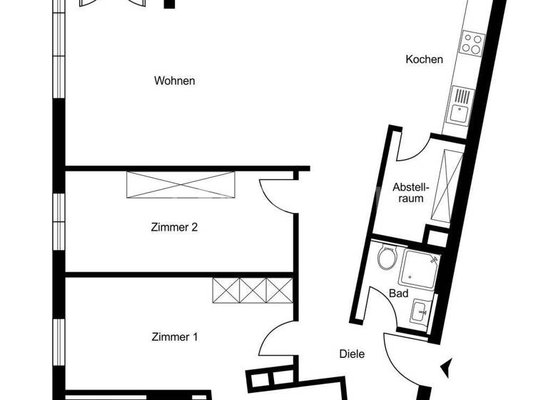 Wohnung zum Kauf 3 Zimmer 121,9 m² 6. Geschoss Gallus Frankfurt 60486