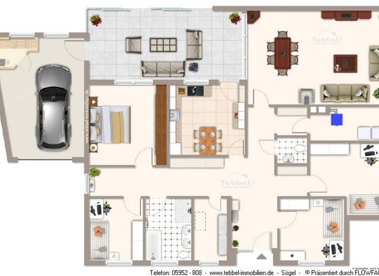 Bungalow zum Kauf provisionsfrei 349.000 € 5 Zimmer 140 m² 616 m² Grundstück Sögel 49751