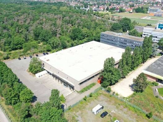Lagerhalle zur Miete 5,50 € 6.320 m² Lagerfläche teilbar ab 1.000 m² - Bischofsheim 65474