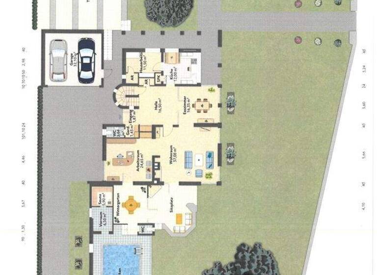 Villa zum Kauf 1.990.000 € 8 Zimmer 194 m² 1.333 m² Grundstück Müngersdorf Köln / Müngersdorf 50933