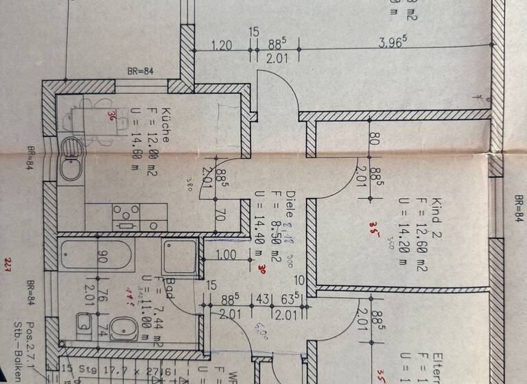 Wohnung zur Miete 500 € 3 Zimmer 85 m² Geschoss EG/2 frei ab 01.06.2026 Großtöpfer Geismar 37308