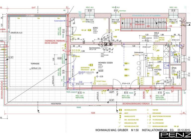 Villa zum Kauf 1.760.000 € 6 Zimmer 210 m² 714 m² Grundstück frei ab 01.04.2026 Altmünster 4813