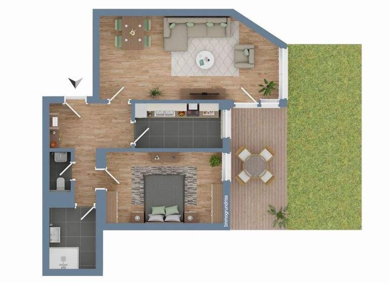 Wohnung zur Miete 1.550 € 2 Zimmer 60,7 m² EG Hötting Innsbruck 6020